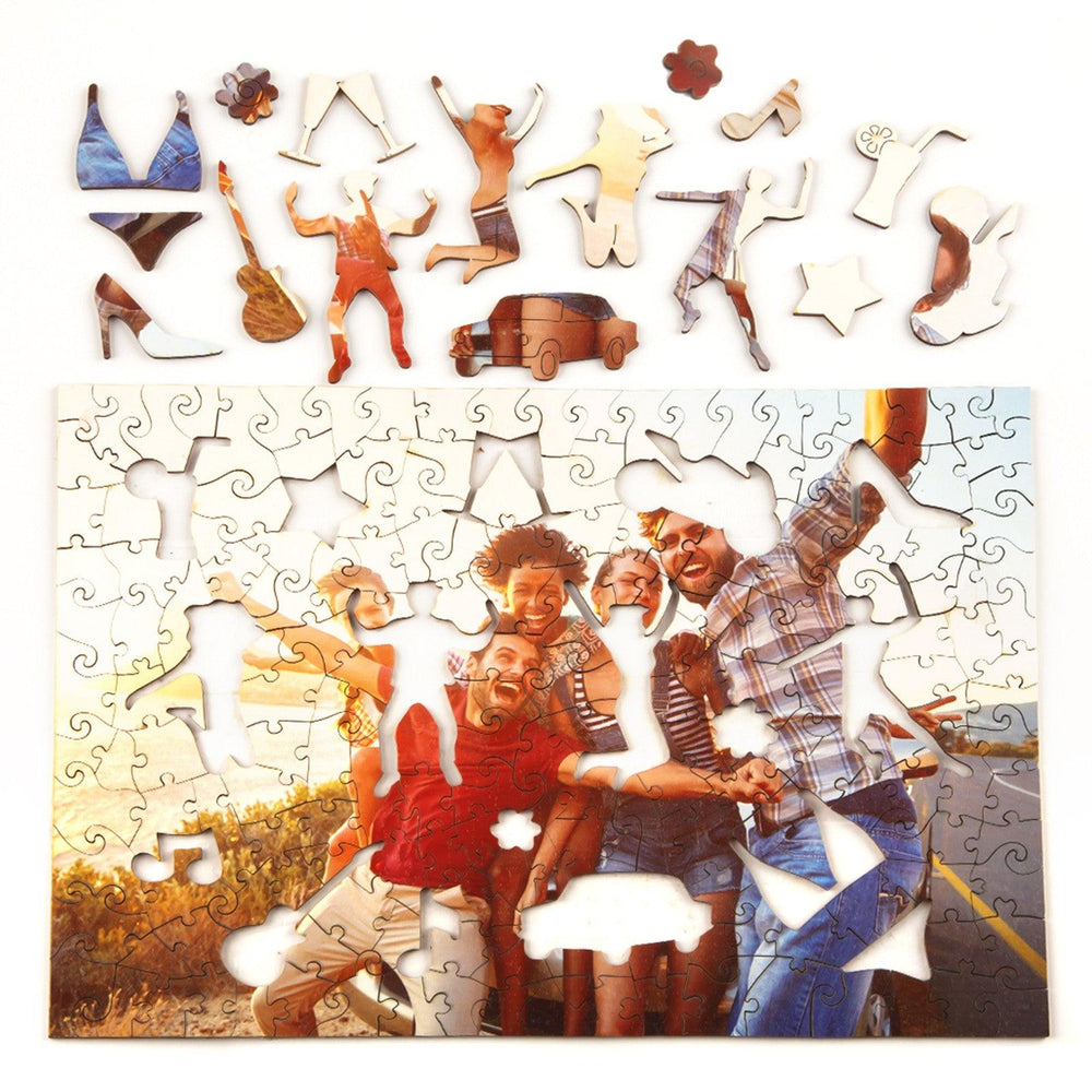 Personalized Photo Wooden Puzzle - Friendship Theme