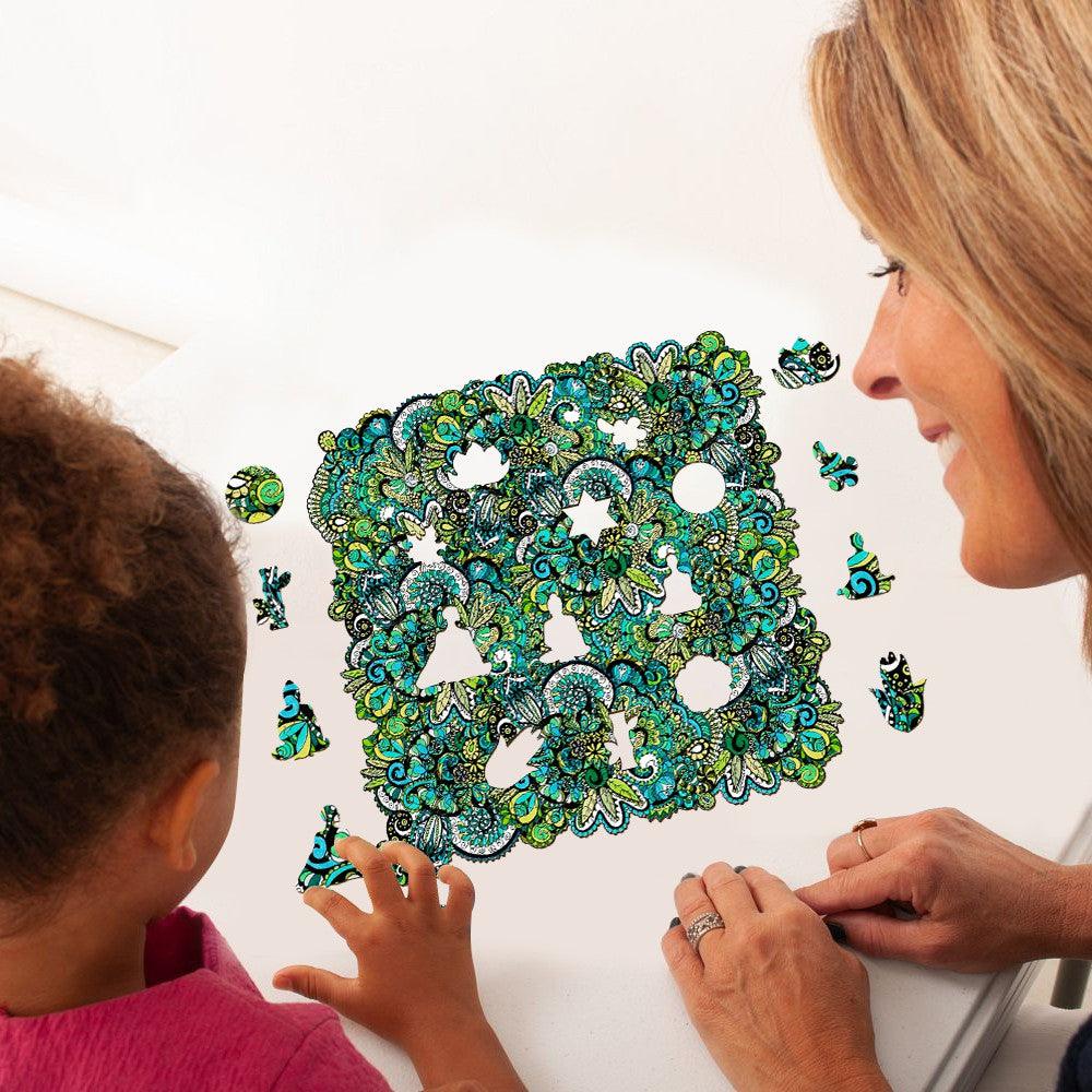 Mandala Tropical Illusion - By Artist Lori Anne McKague