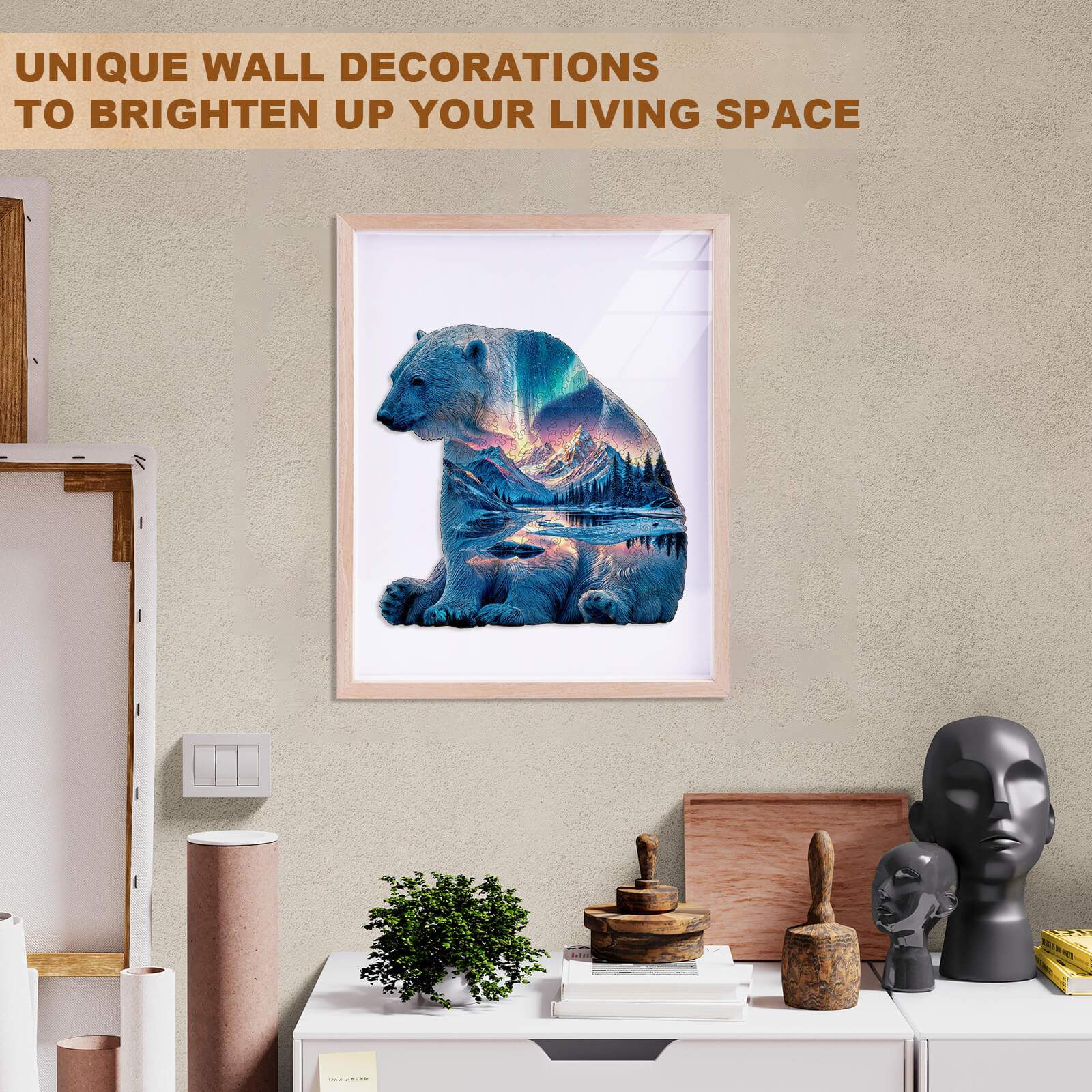 Frozen Dreams Wooden Jigsaw Puzzle